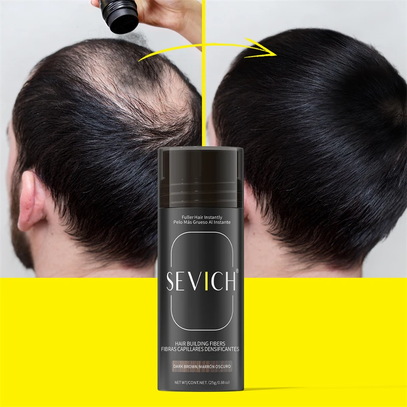 Sevich Hair Fibers Powder 25g  - Hair Care Keratin ulasan dan harga