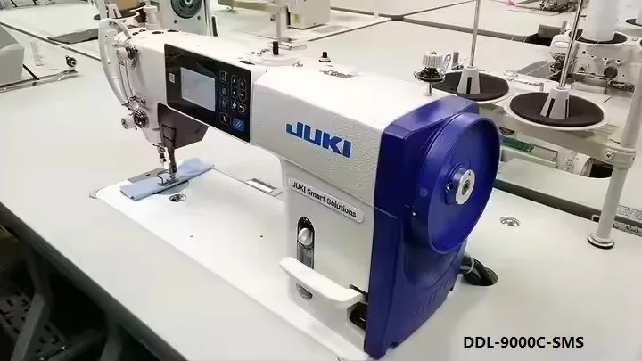 New and Original   DDL-9000C-SMS Series Semi Dry Head Direct Drive Single Needle Automatic Tangent Flat Sewing  Machine