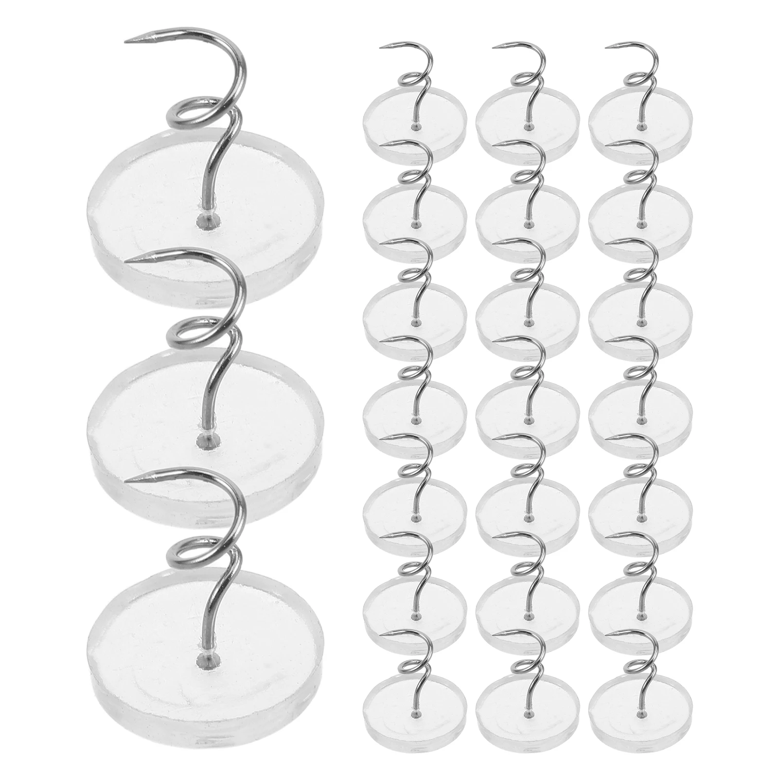 

100 Pcs Sheet Holder Bedskirt Twist Pins Covered Button Blanket Furniture Nails Bedding Stainless Steel Dust Ruffle