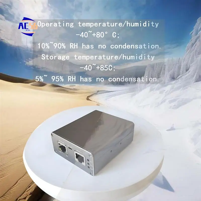 

AC56-Новый инжектор POE/источник питания для Starlink с широким усилителем напряжения 150 Вт, промышленный адаптер RJ45