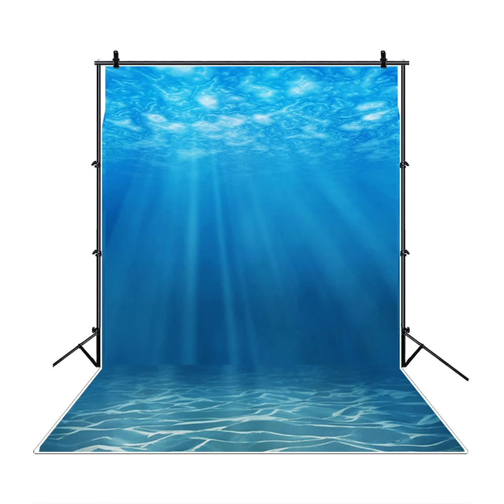 Fondo submarino para estudio fotográfico, telón de fondo con diseño de Mundo Marino, Océano, peces, Coral, acuario, pecera, retrato de bebé