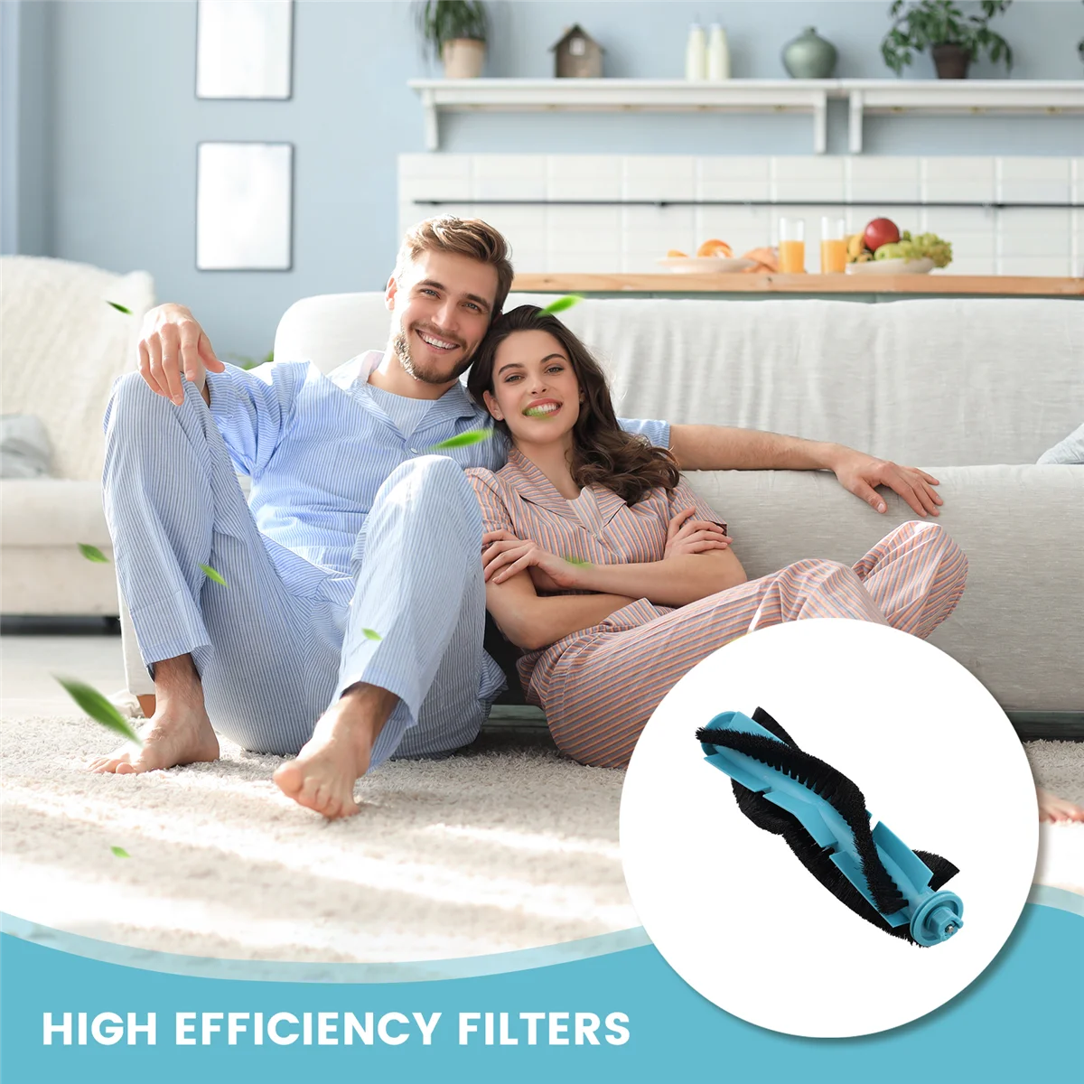 

A01R! For Conga 2499 Ultra Home Main Side Brush Hepa Filter Mop Cloth Dust Bag Accessories Replacement Parts