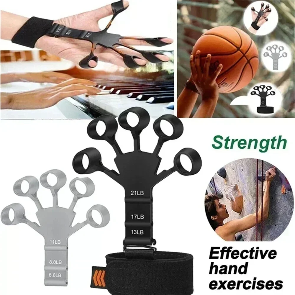 Exercise Gripper Hand Exercisers Finger Exerciser Gym Finger Grip Training Workout Equipment Strengthener Expander Portable Body