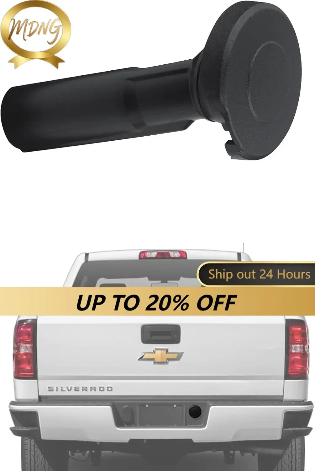 Spare Tire Hoist Cover 22979267 for Chevrolet Silverado 1500 2500 3500 HD GMC Sierra 1500 2500 3500 HD 2014-2019 Replacement
