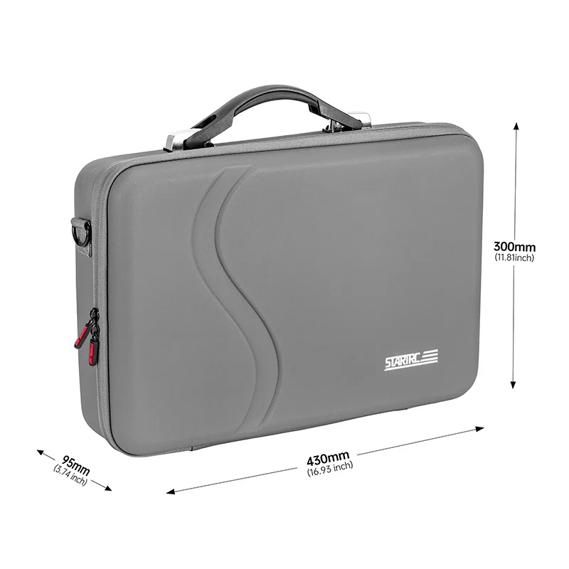 Tragetasche für DJI RS 5 Zubehör, Tragbare PU-Leder Aufbewahrungstasche für DJI Ronin RS5 Gimbal Reise Outdoor Vlogging – Detail 14