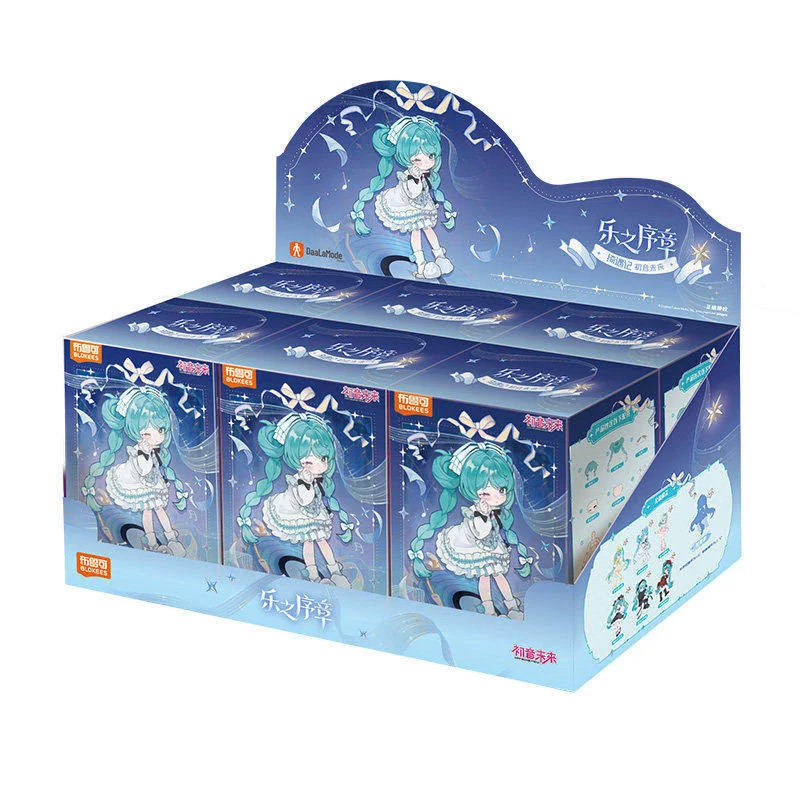 Original Blokees Hatsune Miku Vocaloid Series Blind Box 14cm