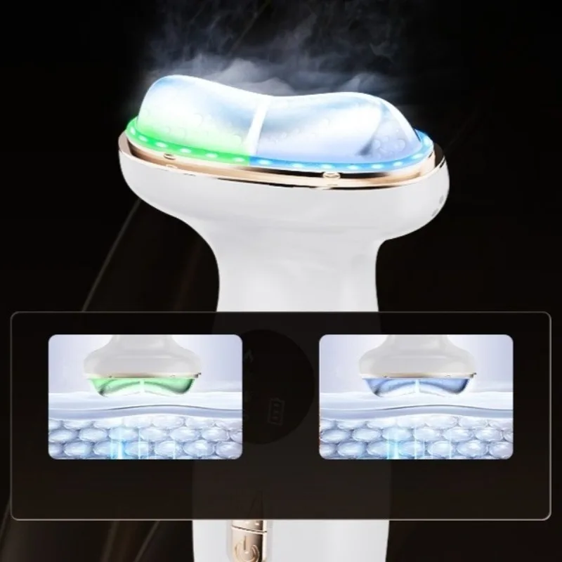 مكركرنت الرقبة مدلك عنق الرحم المهنية مدلك الوجه العناية بالبشرة آلات عالية التردد أجهزة التجميل المحمولة