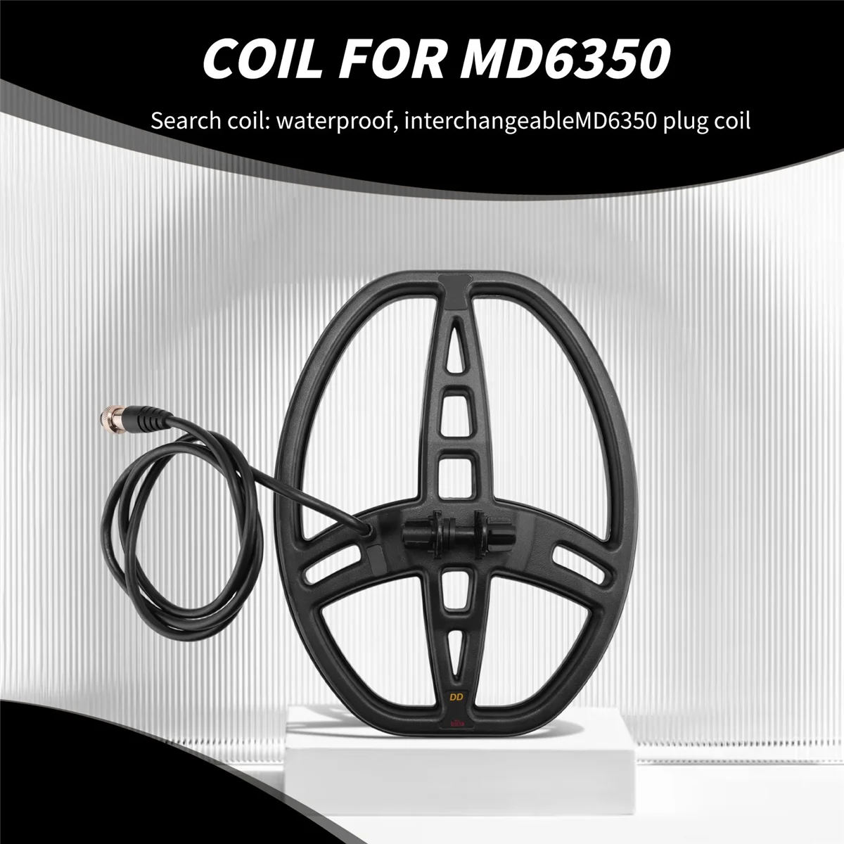 Professional Underground Metal Detector Coil for MD6350 Waterproof Coil