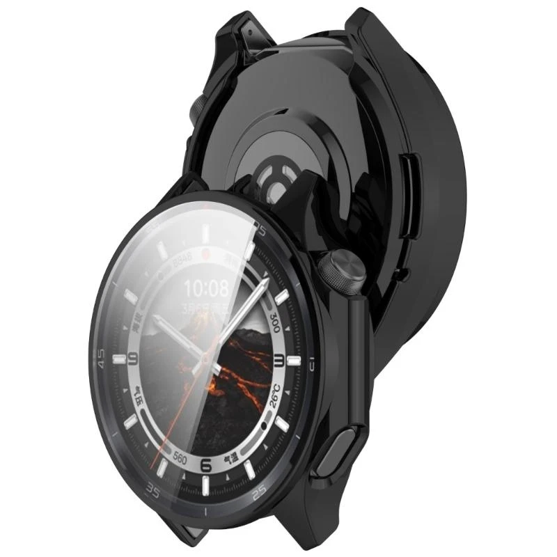 TPU Smartwatch Cover Soft Protective Guards Case integral para Watch 83CF