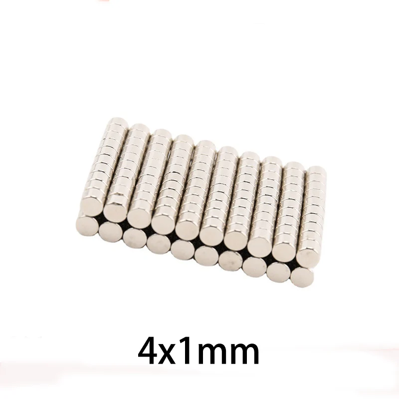 20/50 peças de ímãs ultrafinos de 4x1mm e 5x2mm, kit de discos pequenos e fortes para artesanato DIY e eletrônicos
