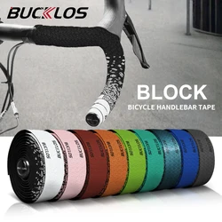 BUCKLOS Bike Bar Tapes Anti Slip Cycling Handlebar Cover Grips Shock Absorbing Bicycle Handles Tape Strap for Fixie Road Gravel