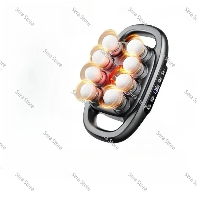 Fascia Gun Muscle Massager 8 Heads 16 Heads Men's Special Sarcoma Instrument Girls Multi-functional Relaxation Neck Gun