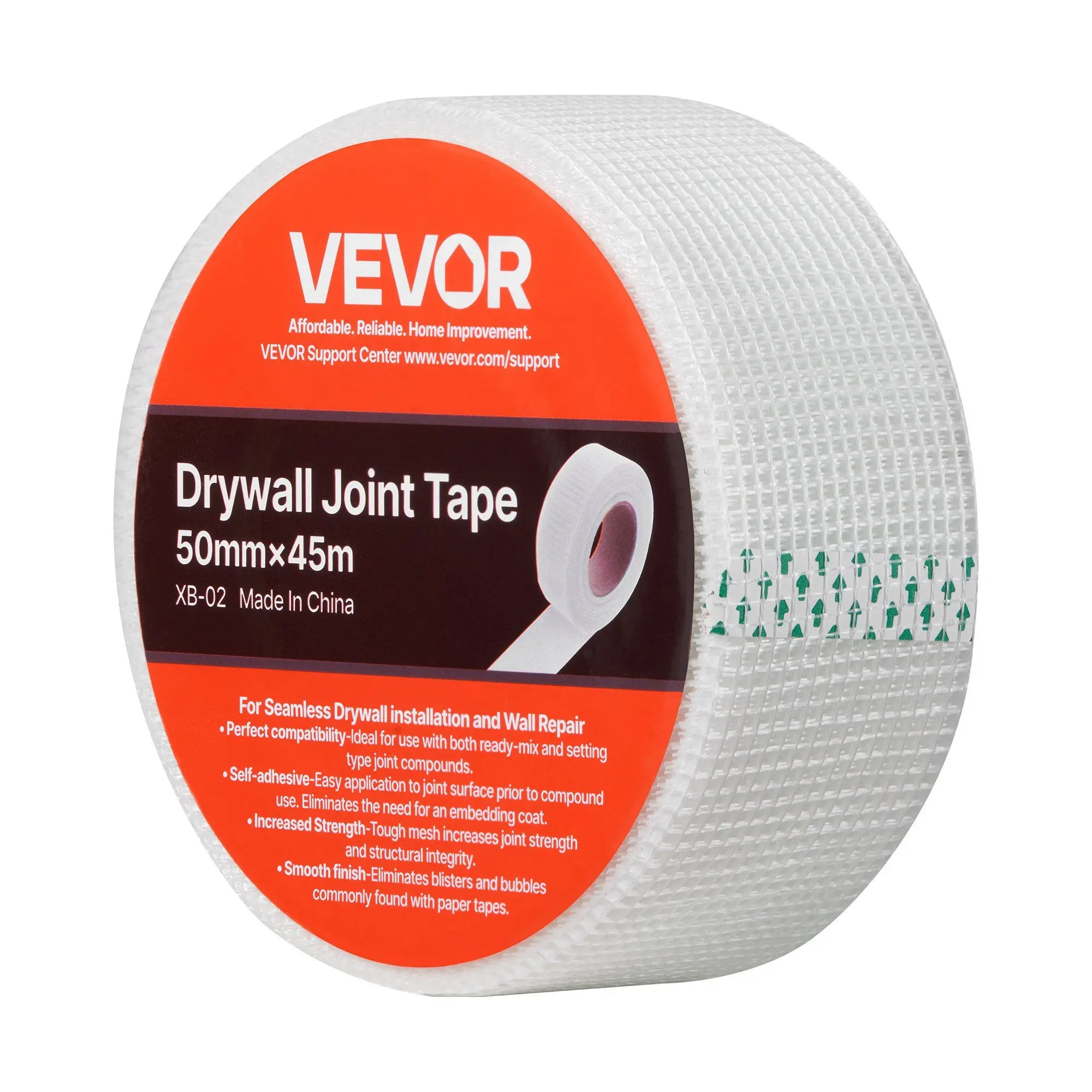 

36 Rolls Self-Adhesive Fiberglass Drywall Tape 147FT x 2 Inch Mesh Joint Tape for Wall Repair and Crack Sealing
