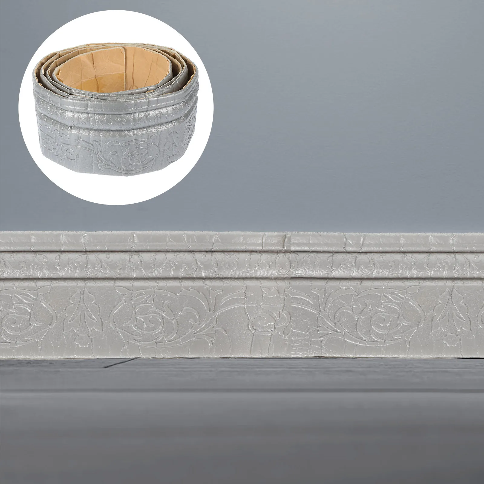 ملصق تقليم اللوح سميكة قشر عصا جدار الحدود للمنزل مكتب فندق اللوح قطاع شريط حواف ذاتية اللصق