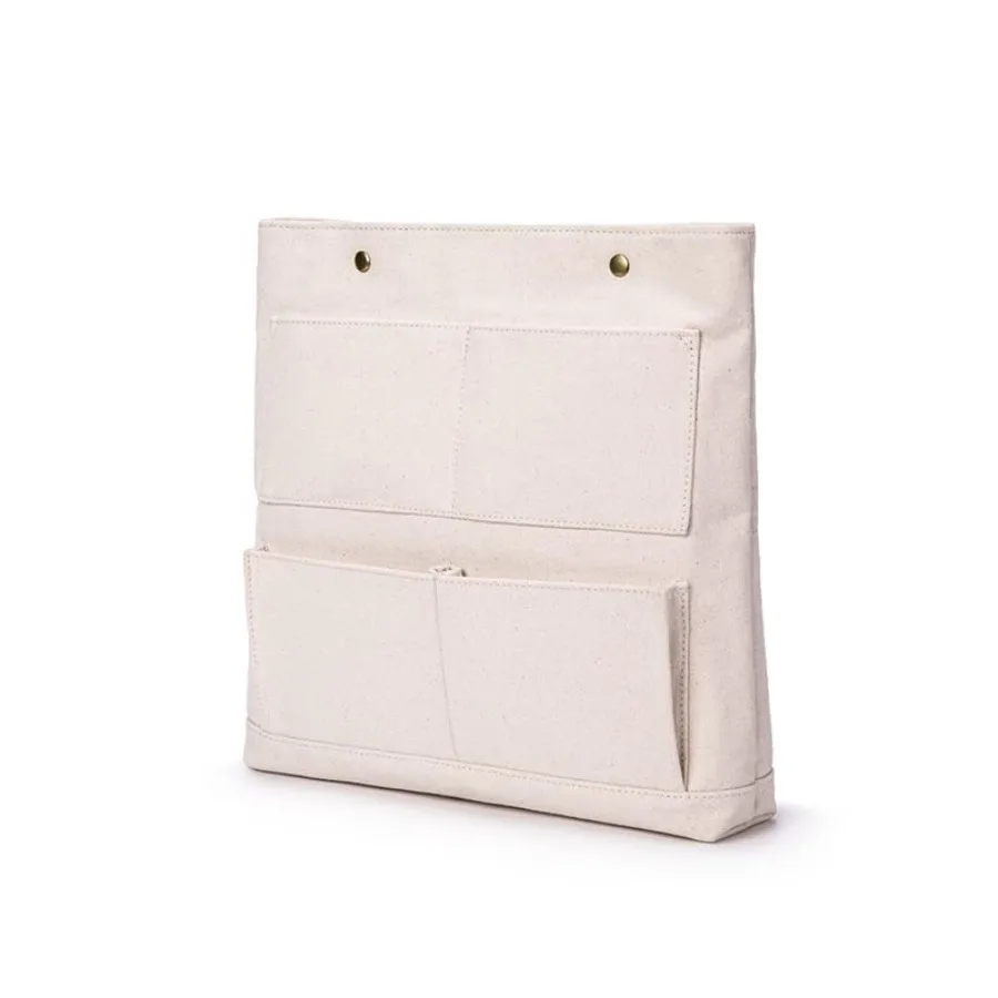 

Cosmetic Bag - Handbag Insert, Canvas Purse Organizer- Organizer Insert-Cosmetic bag L