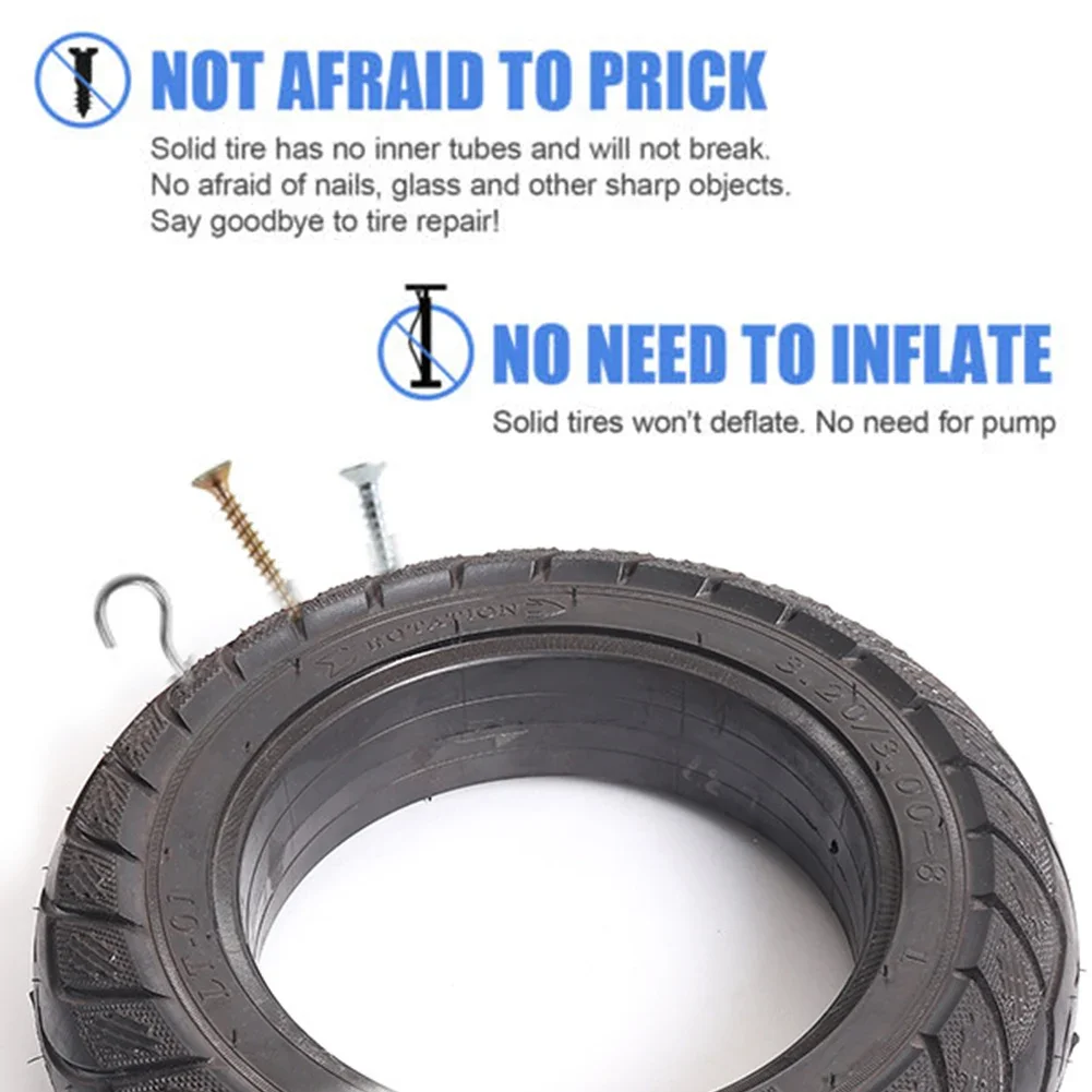 

Non Inflatable 3 008 Solid Tire for Ebikes Reliable and Puncture Resistant Excellent Grip on Different Surfaces