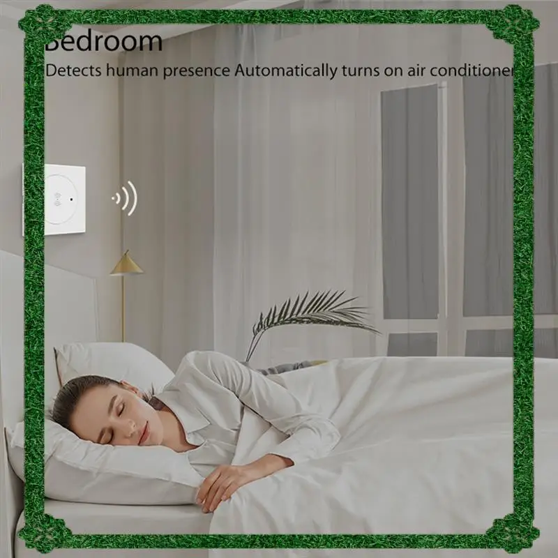 

24-часовая доставка, датчик присутствия человека, выключатель света, Bluetooth, датчик присутствия миллиметровой волны, умный датчик движения, выключатель света