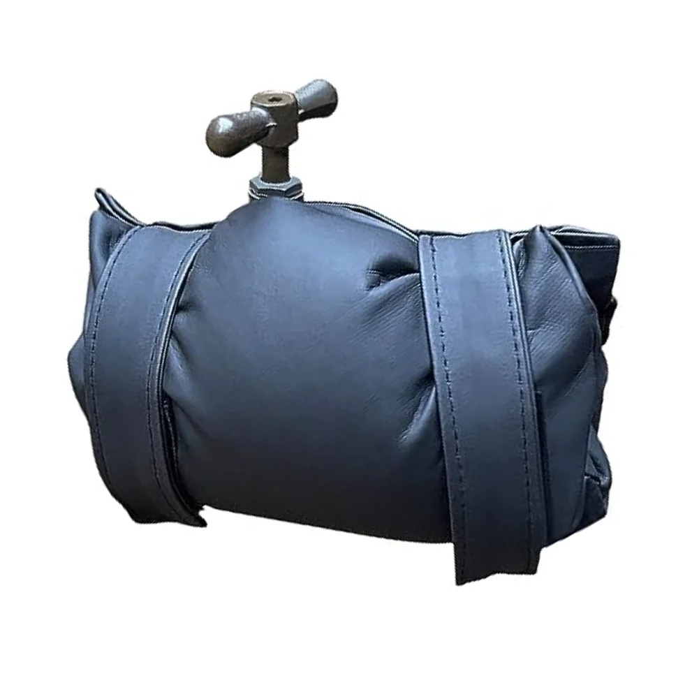 Insulated Tap Guard PU Faucet Cover Leather Finish Thick Silk Cotton Lining Rust Protection Year Round Faucet Cover Solution