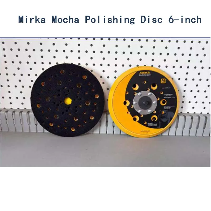 

Полировальный диск Mirka Mocha 6 дюймов (150 мм) для электрических и пневматических полировальных машин, специальный шлифовальный диск, оригинальные аксессуары