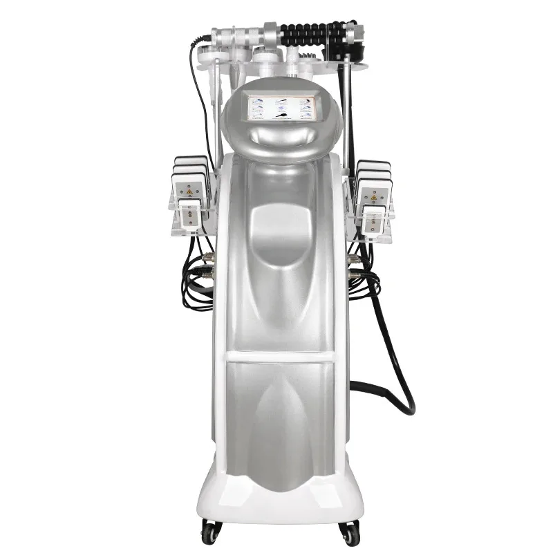 40K 9 in 1 Cavitation Vacuum Body Slimming Machine Cavitation Lipolaser Pads Fat Burning Cellulite Reduce Body Sculpting Device