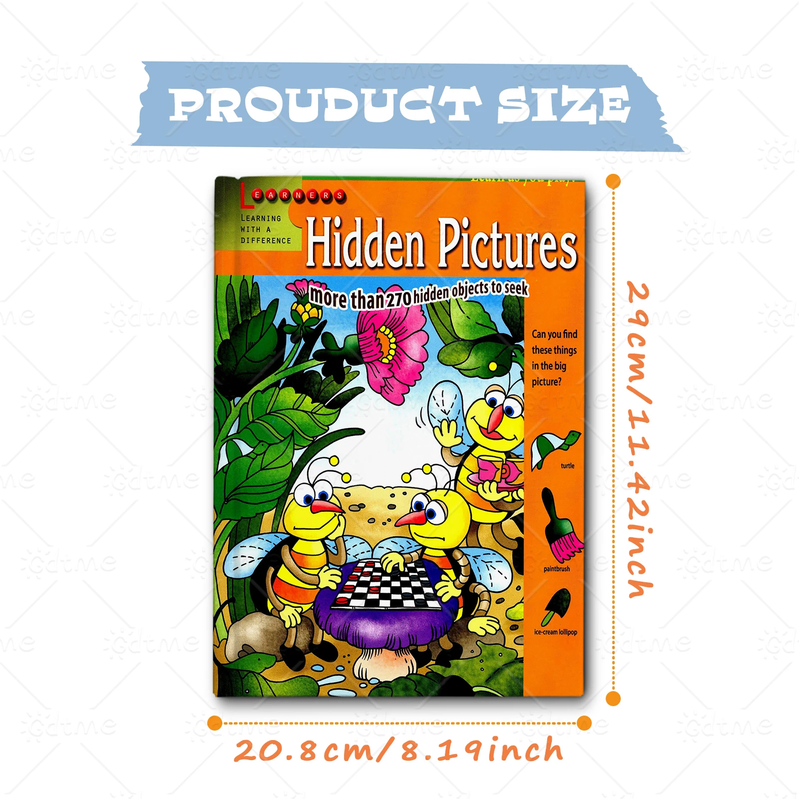 Hidden Pictures : The Great Search - Fun Picture Book Adventure with Hidden Objects! Relaxation Hand Drawn Book