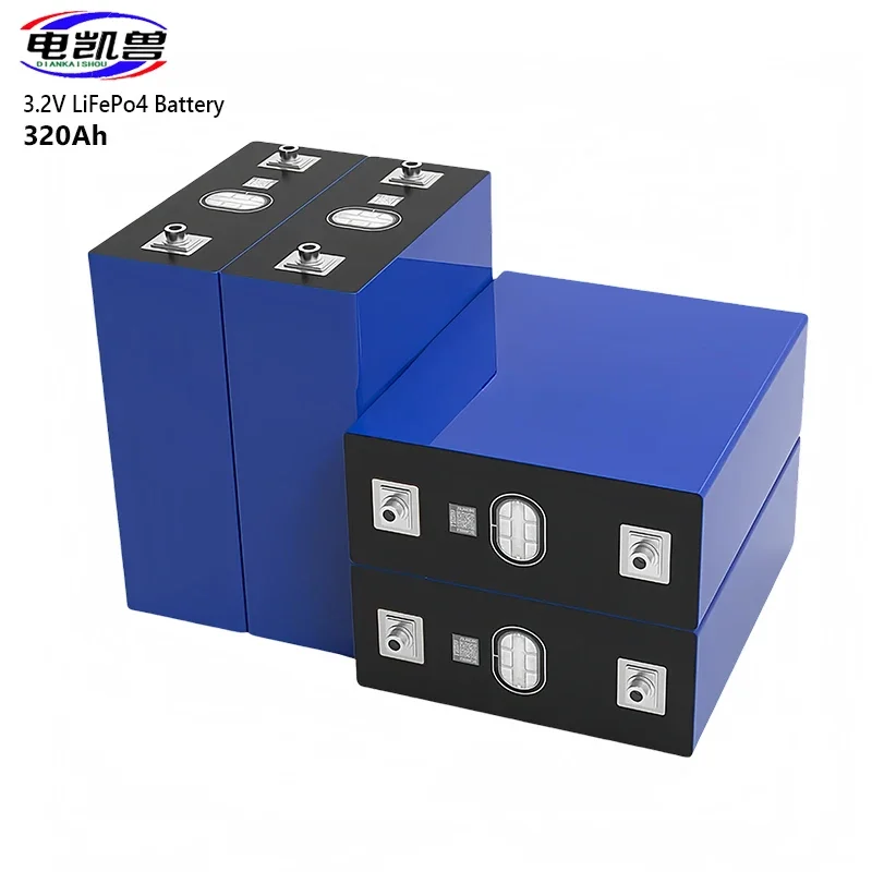 1-16PCS Grade A 3.2V 320Ah Lifepo4 Rechargeable Battery Phosphate Cell 12v 24v Travel Solar Campers batteries tax free