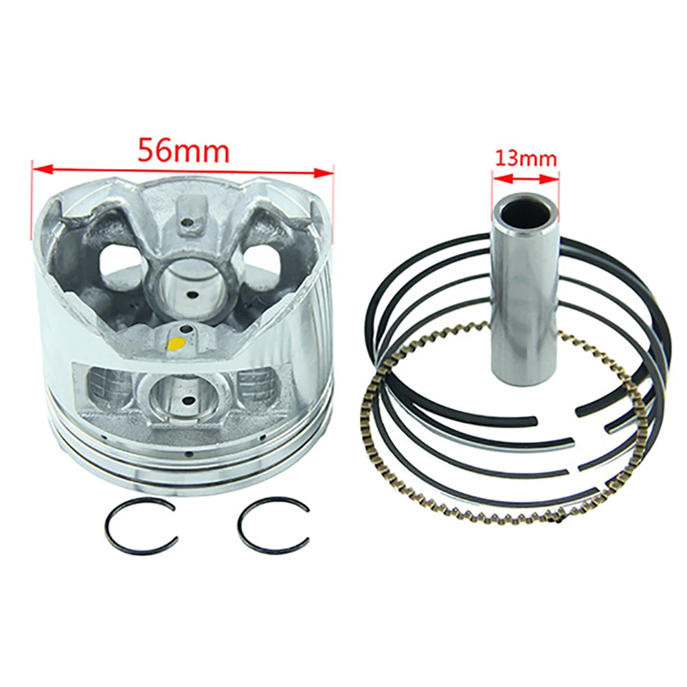 56MM PISTON 13MM PIN RING SET FIT FOR YINXIANG YX 140CC ENGINE DIRT BIKE MOTORCYCLE HH-111A