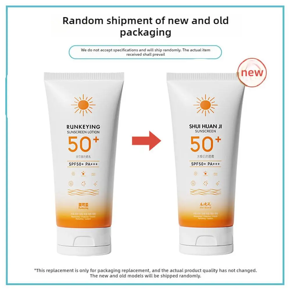 Facial Sunscreen SunCream Sunblock Skin Protective Cream New Sun Cream Bleaching Facial Moisturizer Anti Aging Oil Control