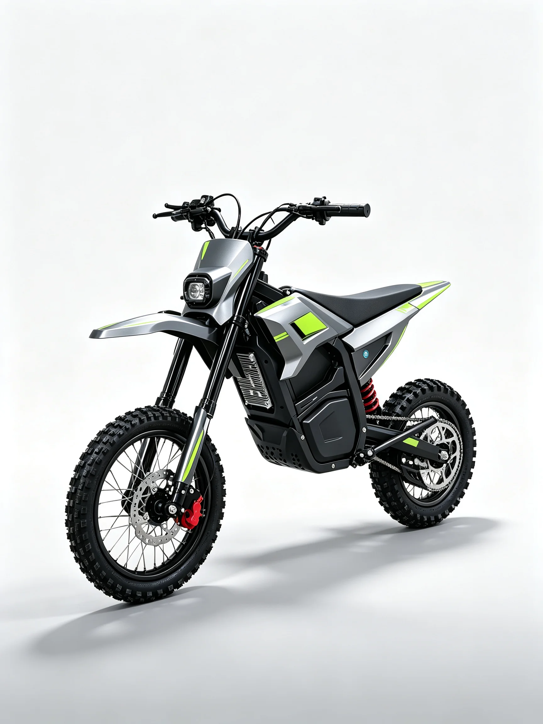 Terrawulf M5 Adult Electric Dirt Bike 2600W Max Power Motor 48V 20Ah Removable Lithium Battery 50km/h Top Speed 40KM Range Full Suspension Dual Hydraulic Disc Brake Off‑Road Motocross E‑Bike for Mountain Trail Cross‑Country Outdoor Adventure Riding