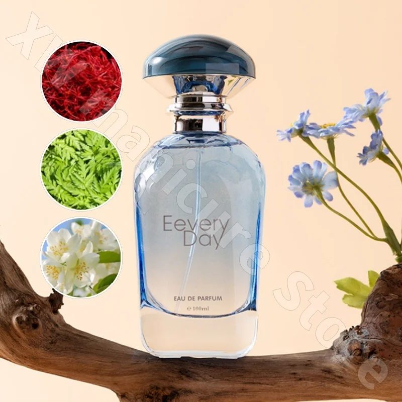 Parfum bunga wanita 100ml, parfum Vietnam segar dan elegan tahan lama wangi romantis dan manis