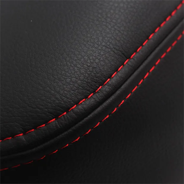 For Chevrolet Chevy Silverado GMC Sierra 2014 2015 2016 2017 2018 Microfiber Leather w/ Sponge Center Console Armrest Cover Trim