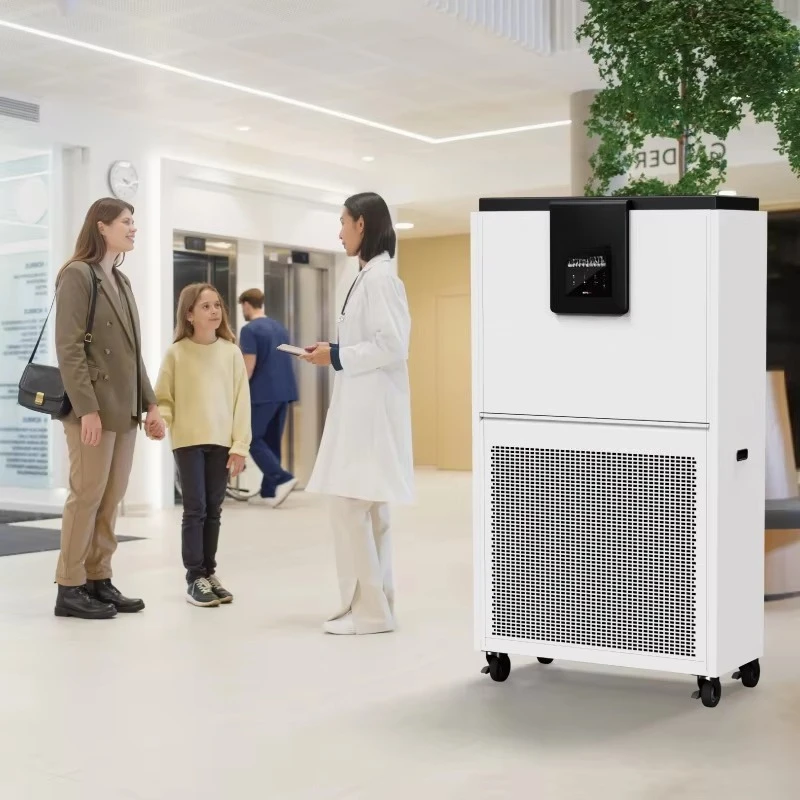 SOTO PG Commercial Air Purifier Remote Control Air Cleaner with UVC Light HEPA & Activated Carbon Filter for Home Office & Hotel