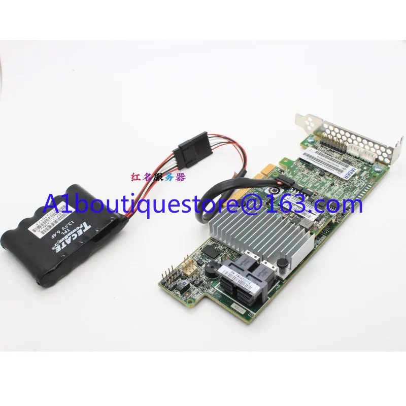 Placa de matriz de disco RAID 9361-8i 12 Gb/s, placa de raid de expansão SATA de cache 1G JBOD