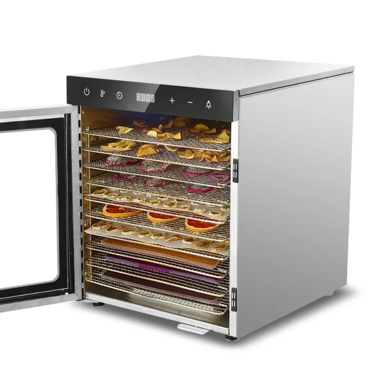 

Электрическая сушилка для продуктов для дома, 10-слойный дегидратор для фруктов и овощей для кухни