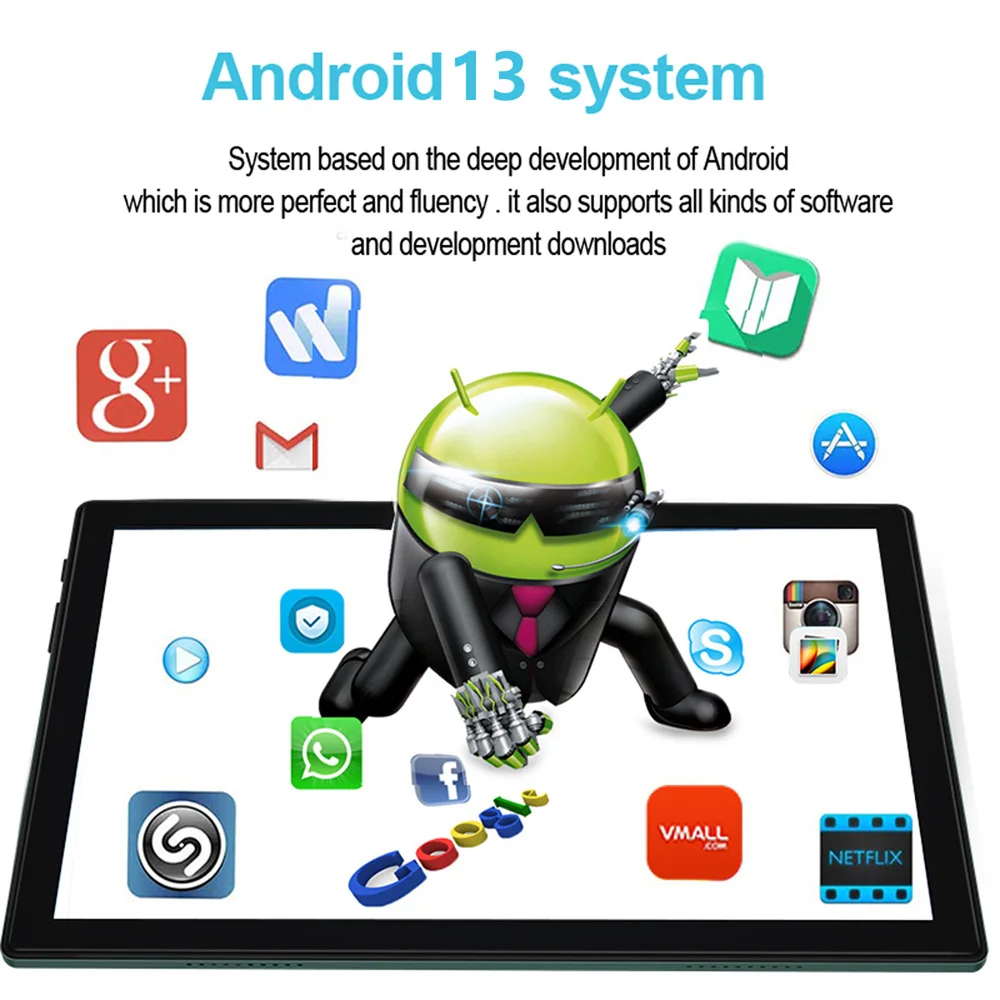Nueva versión Global tableta Pc de 10,1 pulgadas Octa Core 4GB + 64GB ROM Dual SIM WiFi 3G llamadas telefónicas tabletas Google Play puerto tipo C