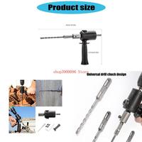 Professional Hammer Drill Attachment Practical Steel Adapter For DIY Tasks