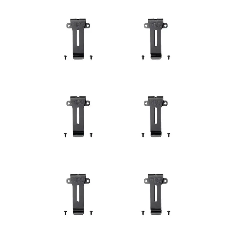 

AYHF 6X Belt Clip For LINTON LT-6100 Two Way Radio Walkie Talkie Belt Clip