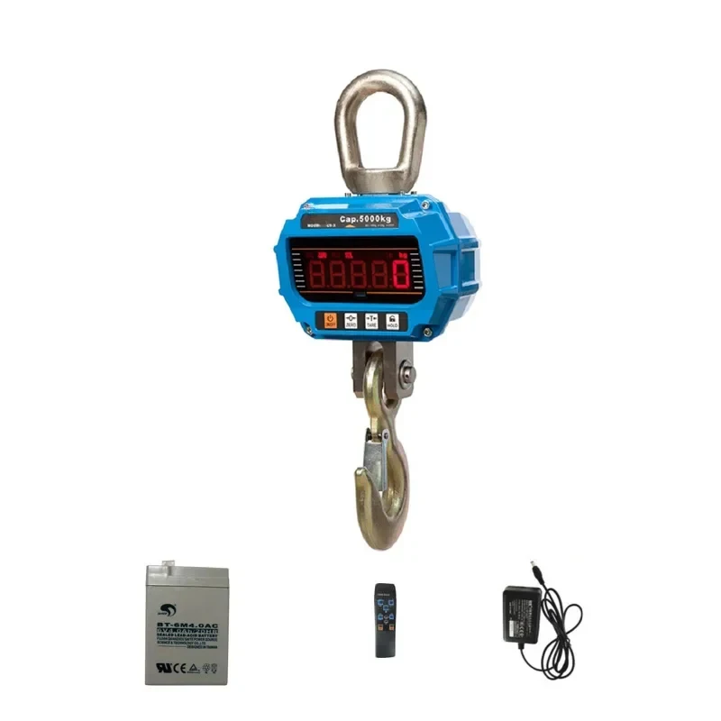 00Kg/000Kg Digital Hanging Portle Heavy Crane Scale LCD Industrial Hook Scal