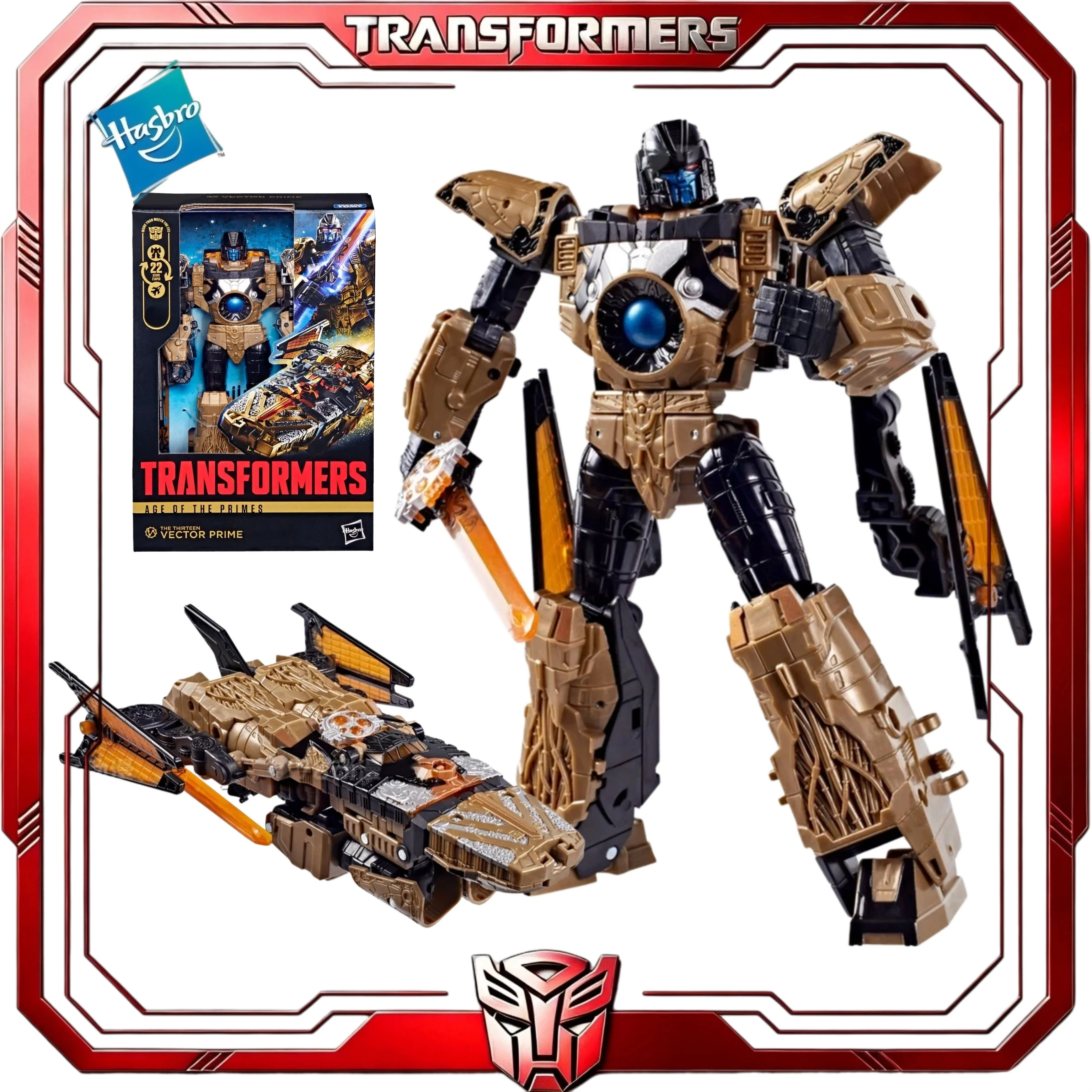Transformers Age of the Primes The Thirteen Alpha Trion Amalgamous Prima Nexus Vector Prime verzamelfiguur Hasbro voor fans