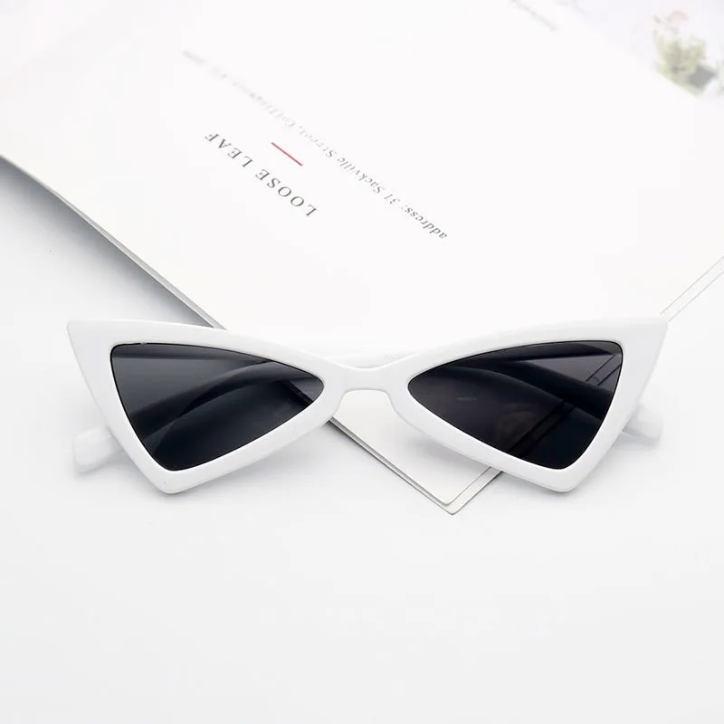 Fashion Sunglasses Women 2022 Cat Eye Sunglasses Women Small Frame Sunglasses UV400 Sun Shades Glasses Street Eyewear