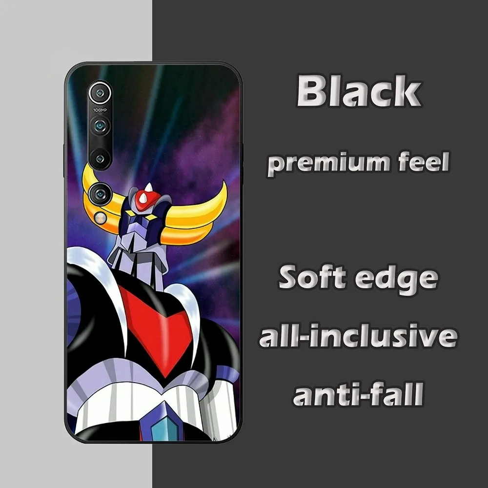 UFO Robot G-Goldorak Phone Case For Xiaomi 11 Redmi Note 11 5G 8T 9A 9 10T Note8Pro Note9 12SUltra Black Case