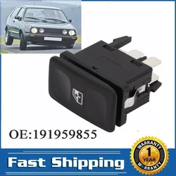 Rear Left Right Passenger Window Control Switch Console Lifter Regulator Button For VW Jetta Polo Golf GOLF MK2 GTI 191959855
