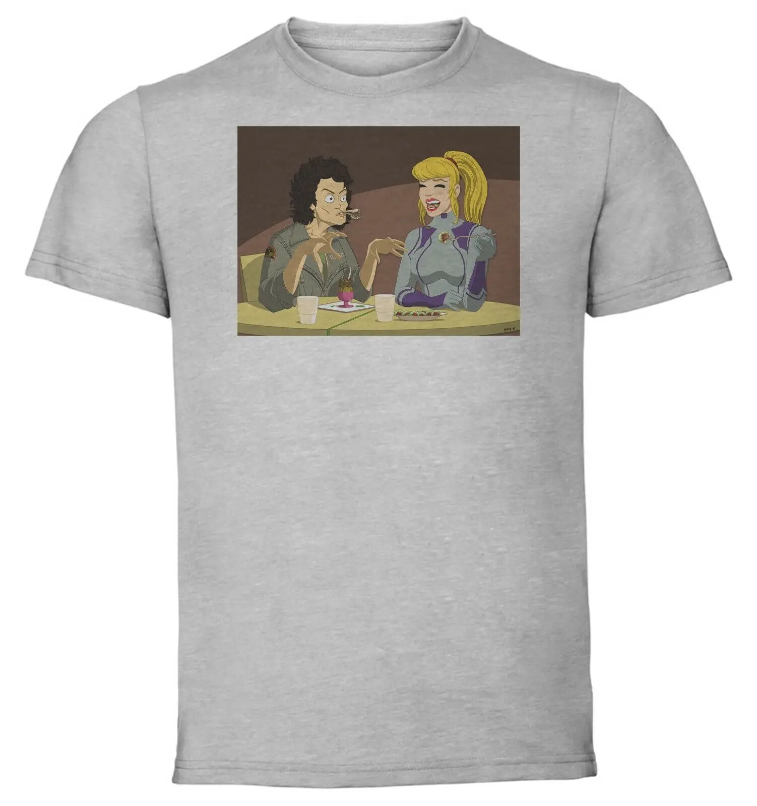 

Tora T-Shirt - Jersey - Fabio Bettazzi "EffeBi" - Ripley & Samus Tribute- Unisex clothing