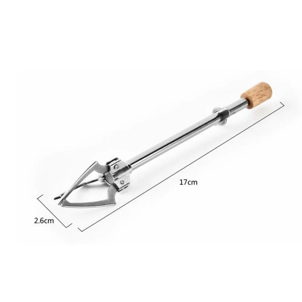 Stainless Steel Ice Clip Multifunctional Pickle Food Grabber Fork Tongs Olives Pickled Onions Tools Kitchen Supplies