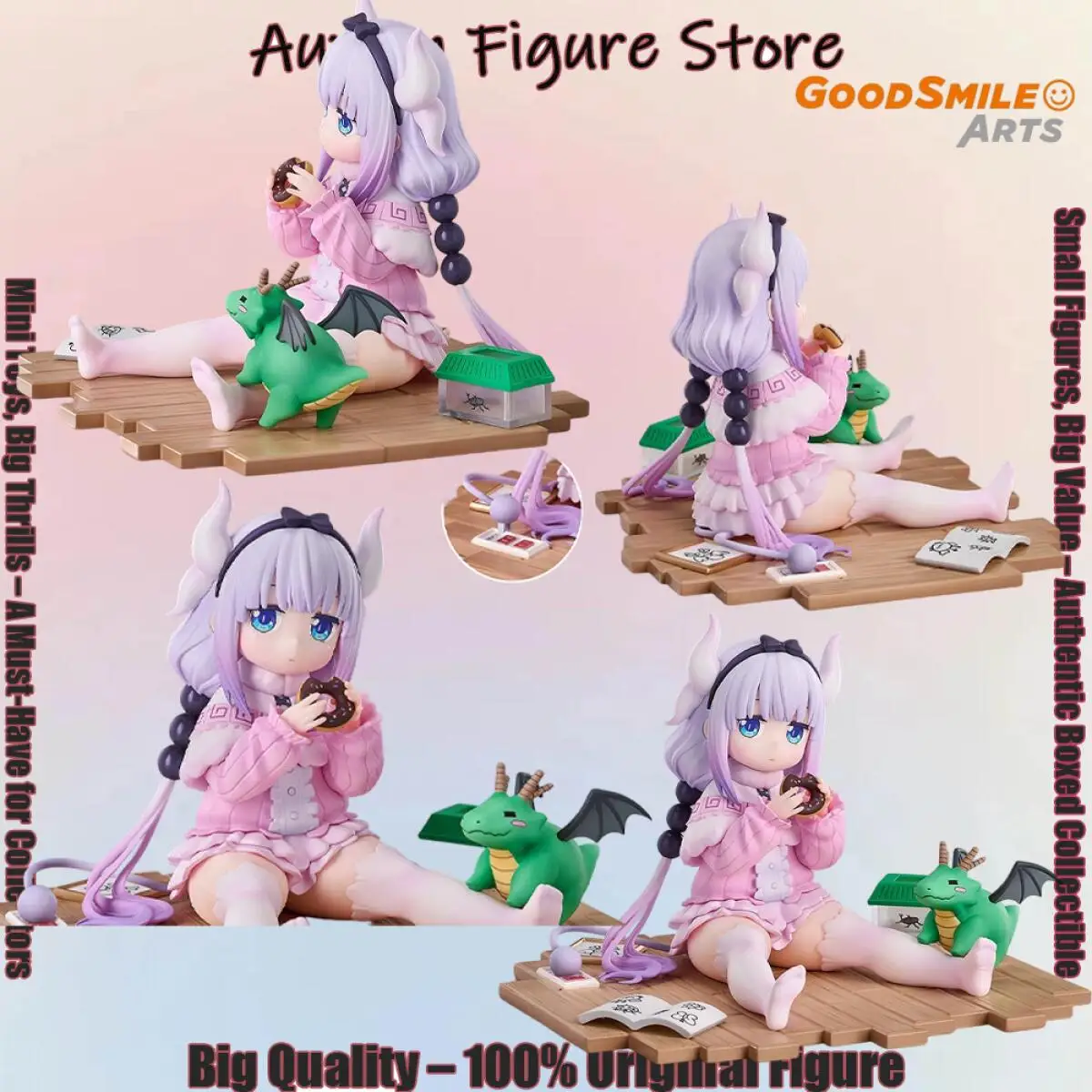 Officially Licensed Good Smile Kanna Kamui Figure Anime Miss Kobayashi S Dragon Maid Crossroad Character Model