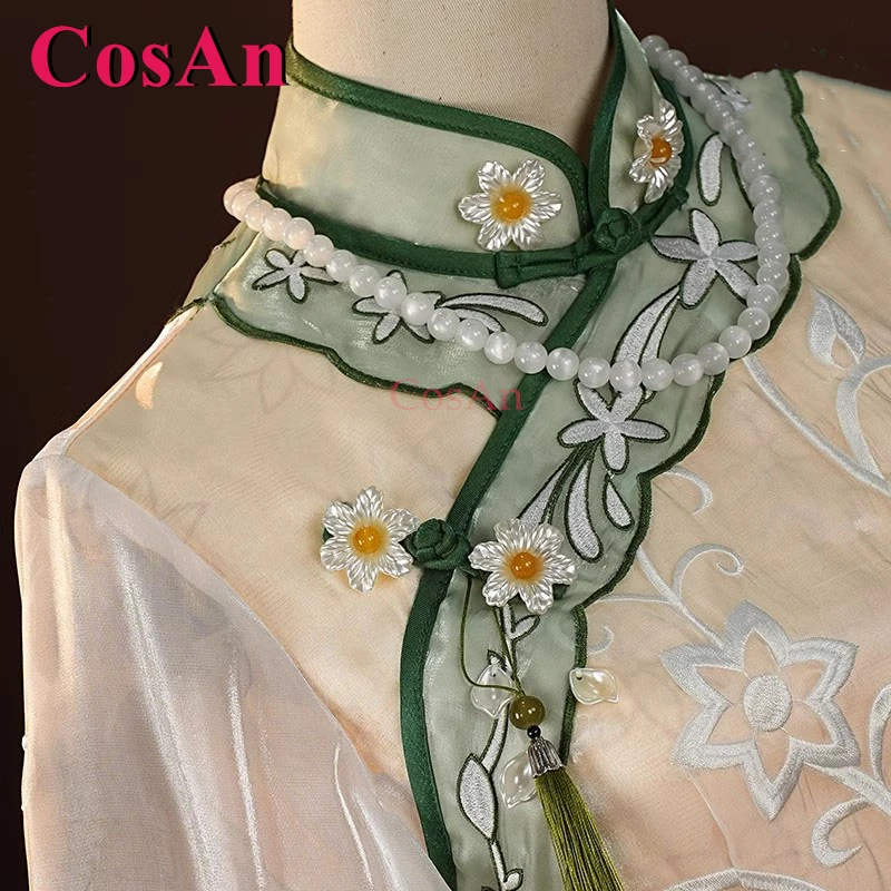 كوسان لعبة الهوية الخامس إيما وودز/حديقة تأثيري ازياء حلوة أنيقة فستان موحد هالوين حفلة لعب الأدوار الملابس S-XXL #4