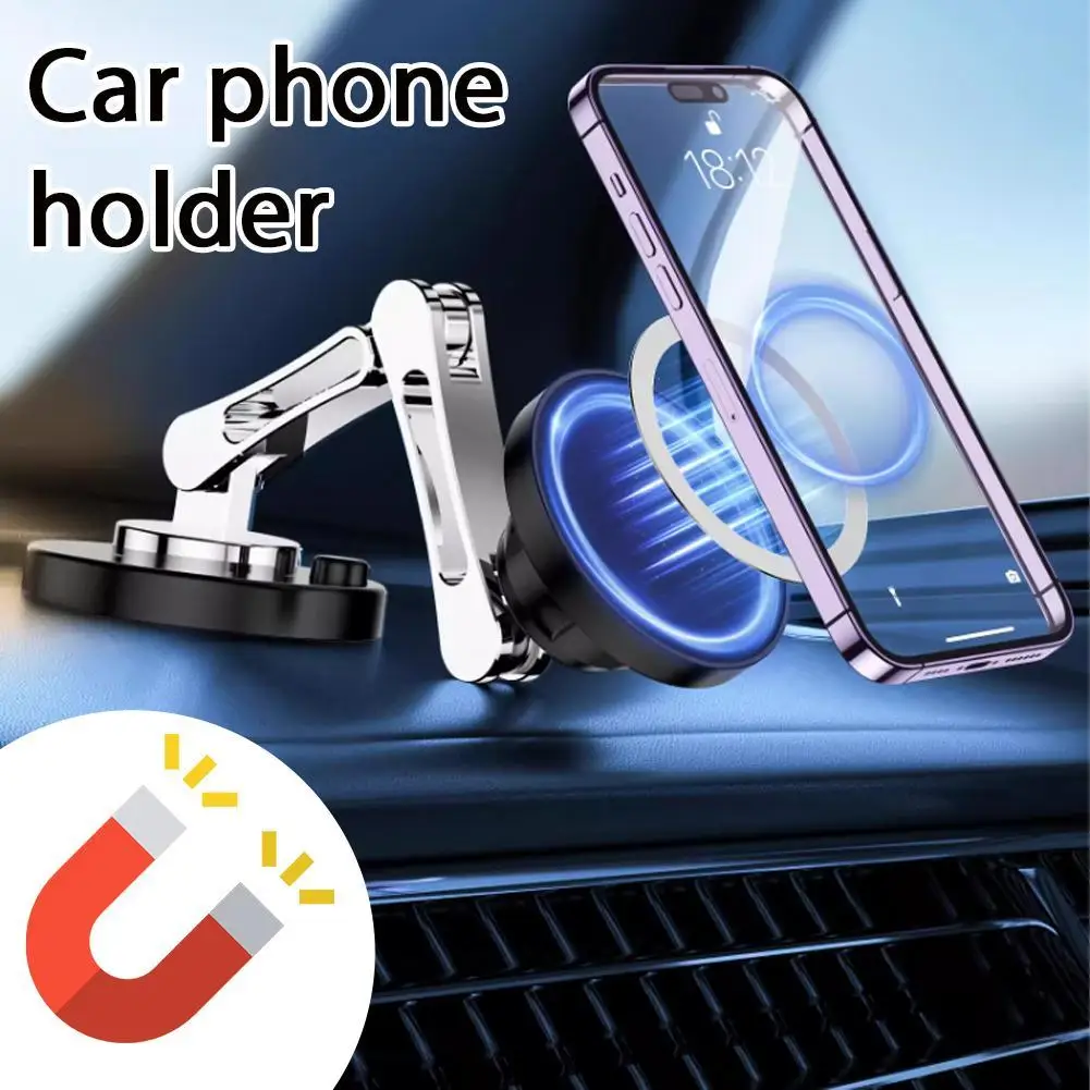 

Magnetic Phone Holder For Car With Strong Magnets, 360° Adjustable Car Mount Car Accessories For Women Men For IPhone
