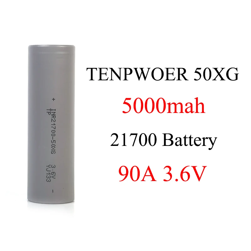 Original Reliance RS50 TP 50XG Vapcell H50 Battery JP40 40XG RS40 BAK 45D High Discharge Current Big Power INR 21700 Cell view 2