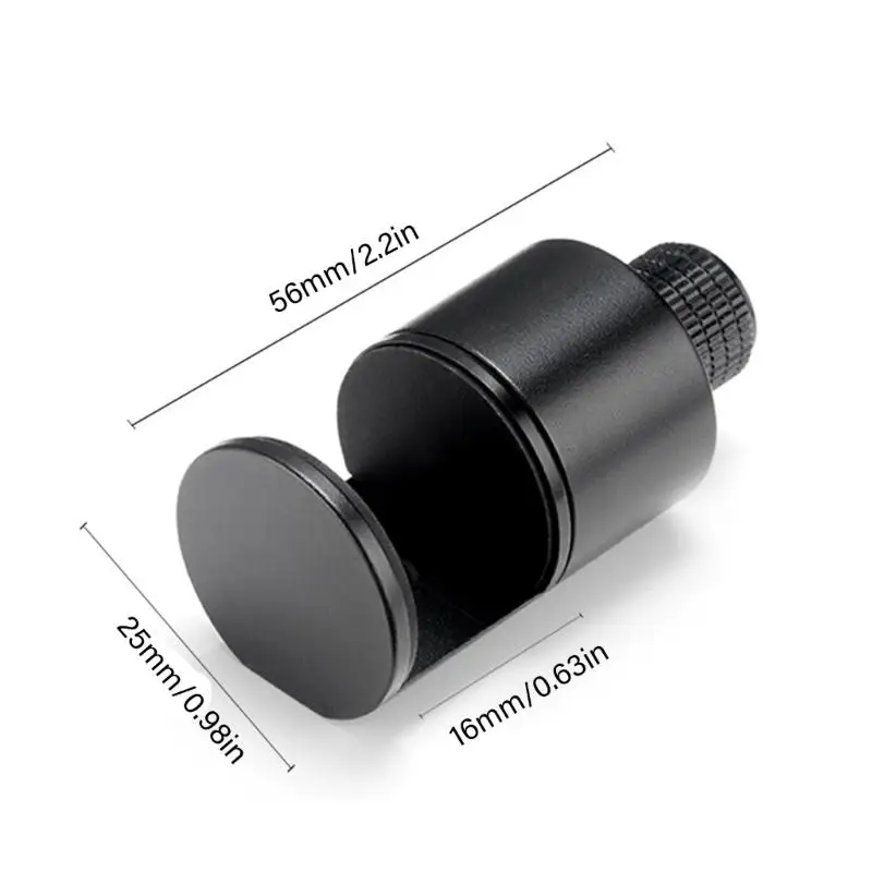 

652f Универсальный алюминиевый телефон крепления телефонного зажима 1/4 дюйма винта для штативы