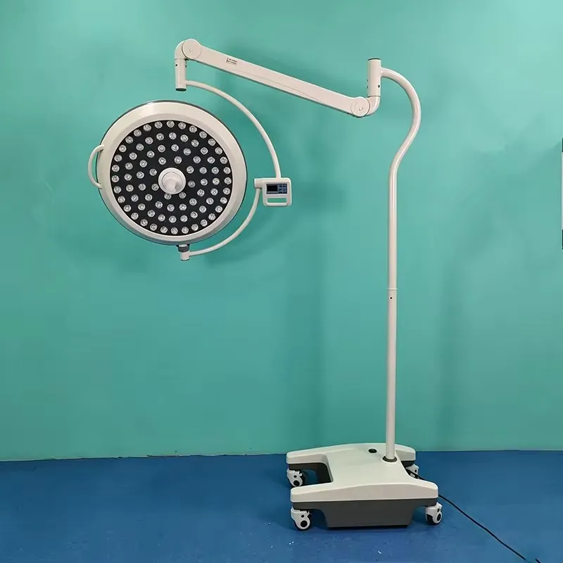 Vertical LED 700 Shadowless Examination Lamp, LCD Control Panel, Lighting for Veterinary Clinic & Aesthetic Procedure